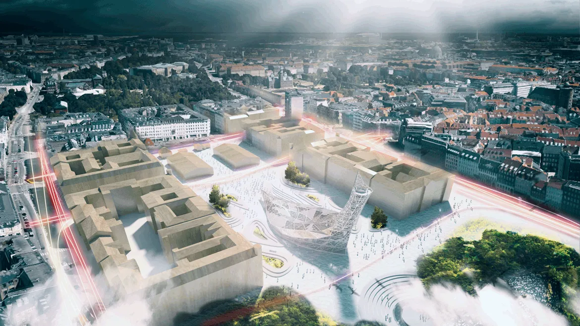 Future Crystal Palace: Außenansicht des Pavillons