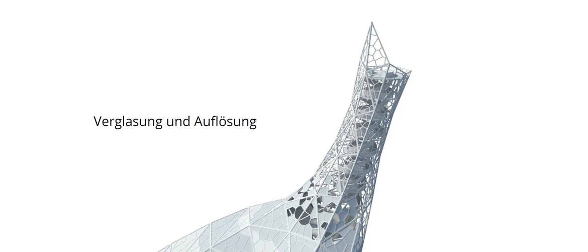 Future Crystal Palace: Tragwerk, Schritt 5 – Verglasung