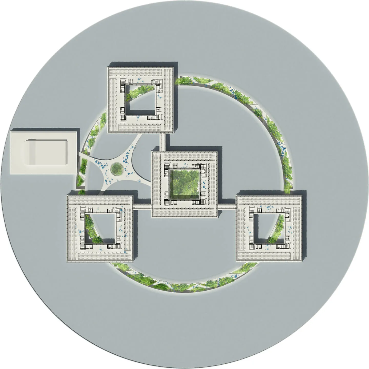 Mothership: Grundriss Obergeschoss
