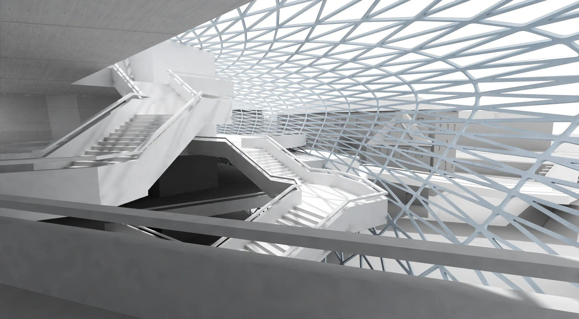 Isar Philharmonie: Innenansicht des Atriums