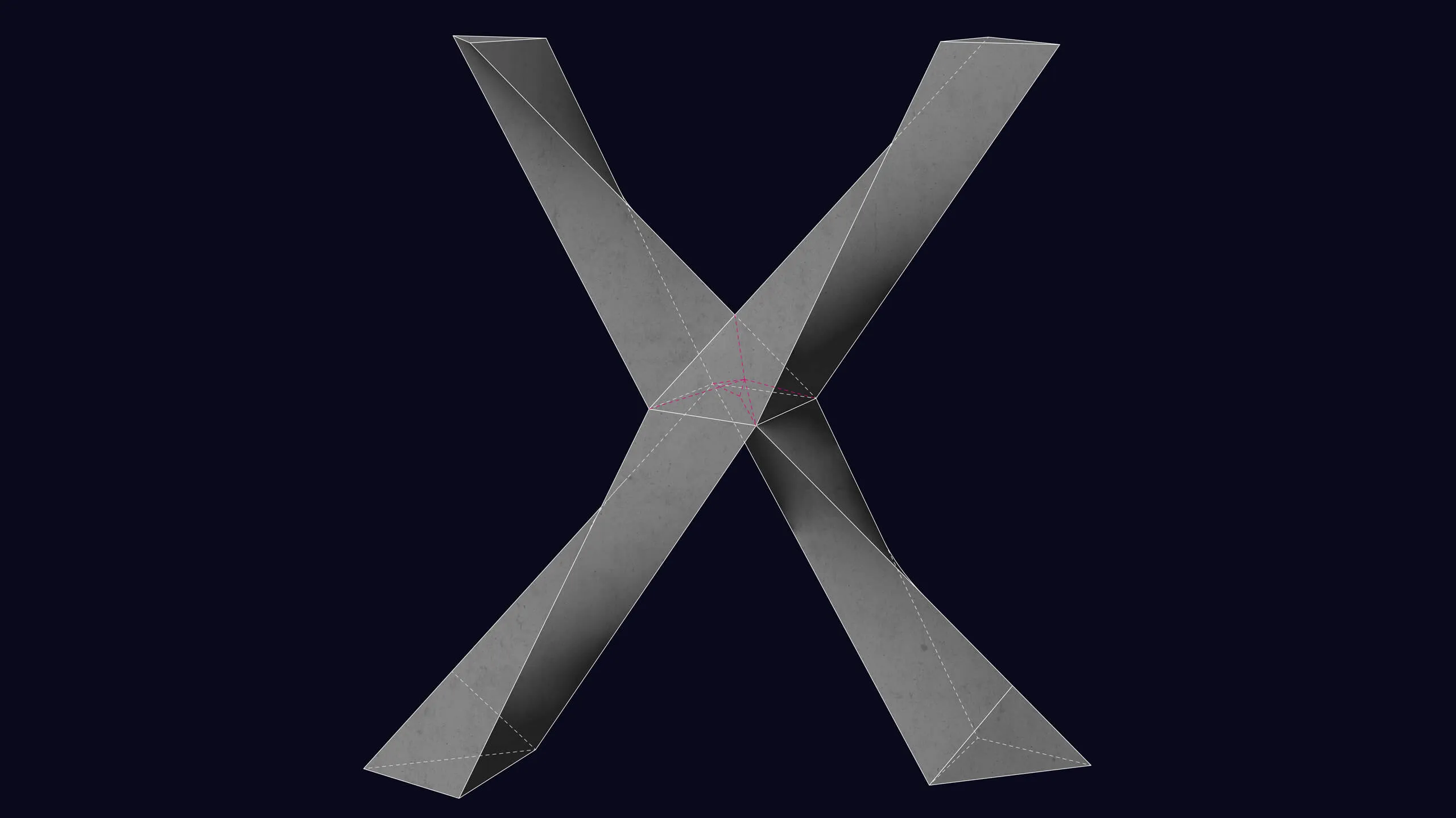 X to XYZ: das X-Element aus Beton